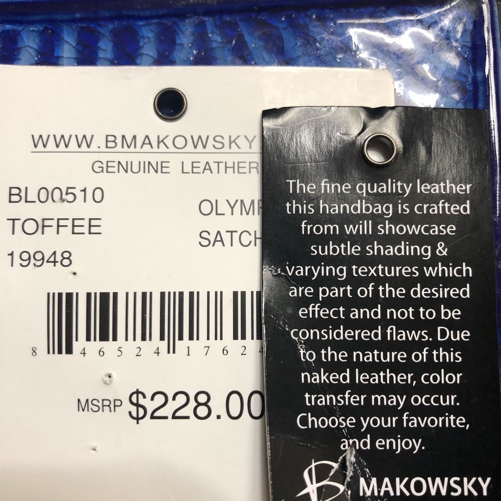B. Makowsky Olympia Satchel. ******PRE-LOVED*** - Picture 8 of 12